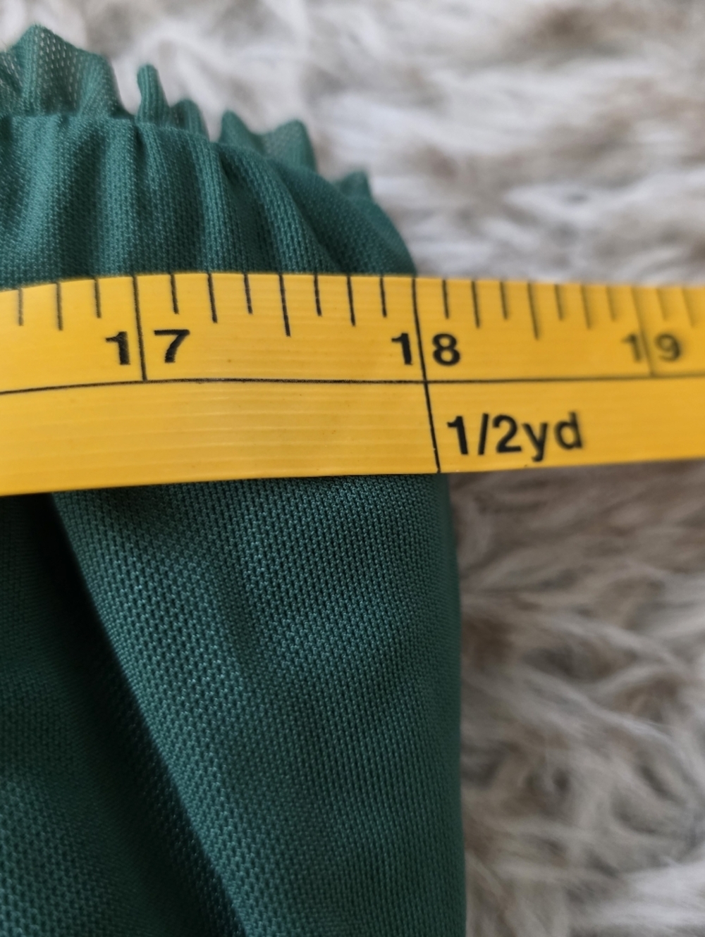 Free People Scottie Tube Top Uncut Emerald Green Women's Size XL - Picture 10 of 11